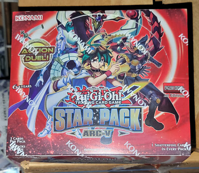 YUGIOH 1ST ED STAR PACK ARC-V (SP15) BOOSTER BOX (FACTORY SEALED