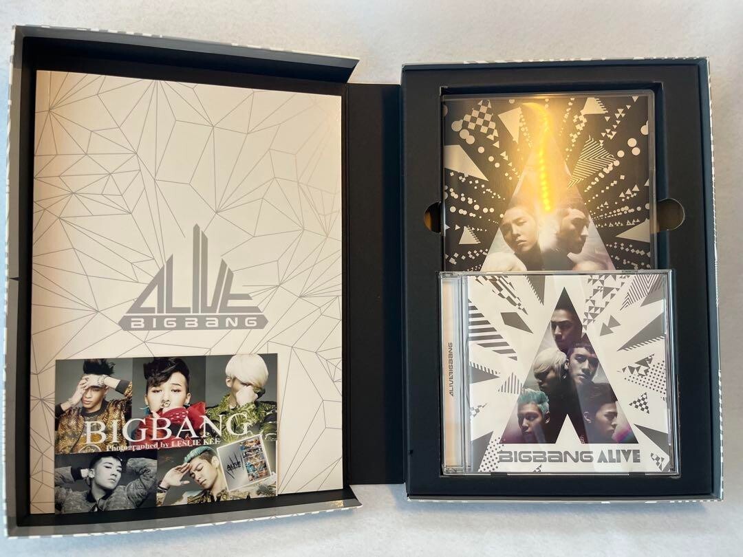 BIGBANG ALIVE Album CD+2DVD+58P PHOTO BOOK Limited Edition from