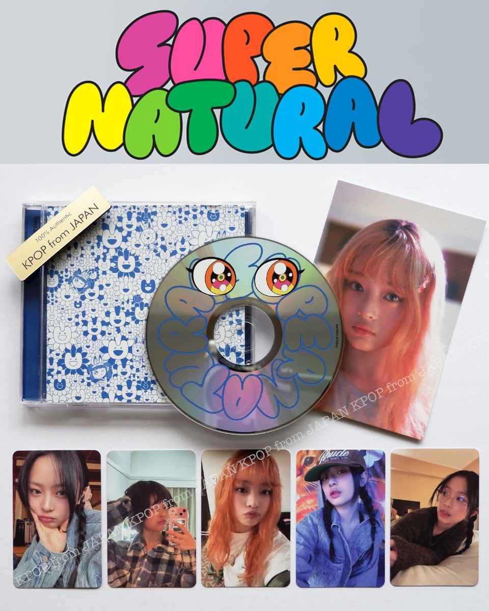 HANNI NewJeans Supernatural Solo ver. CD with Photocard set Japan