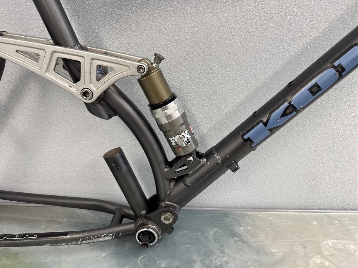 Vintage KONA SEX ONE Suspension Frame Large 90s MTB Aluminum FOX