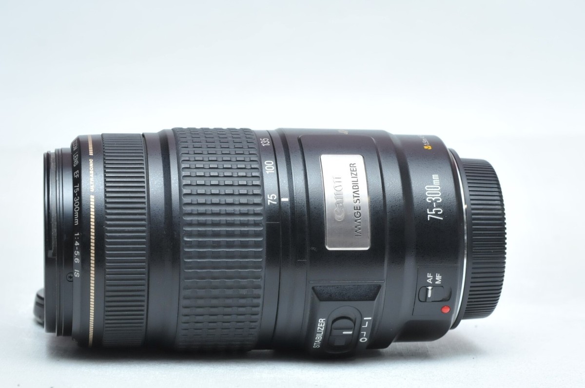 Canon EF 75-300mm f/4-5.6 IS USM Lens | eBay