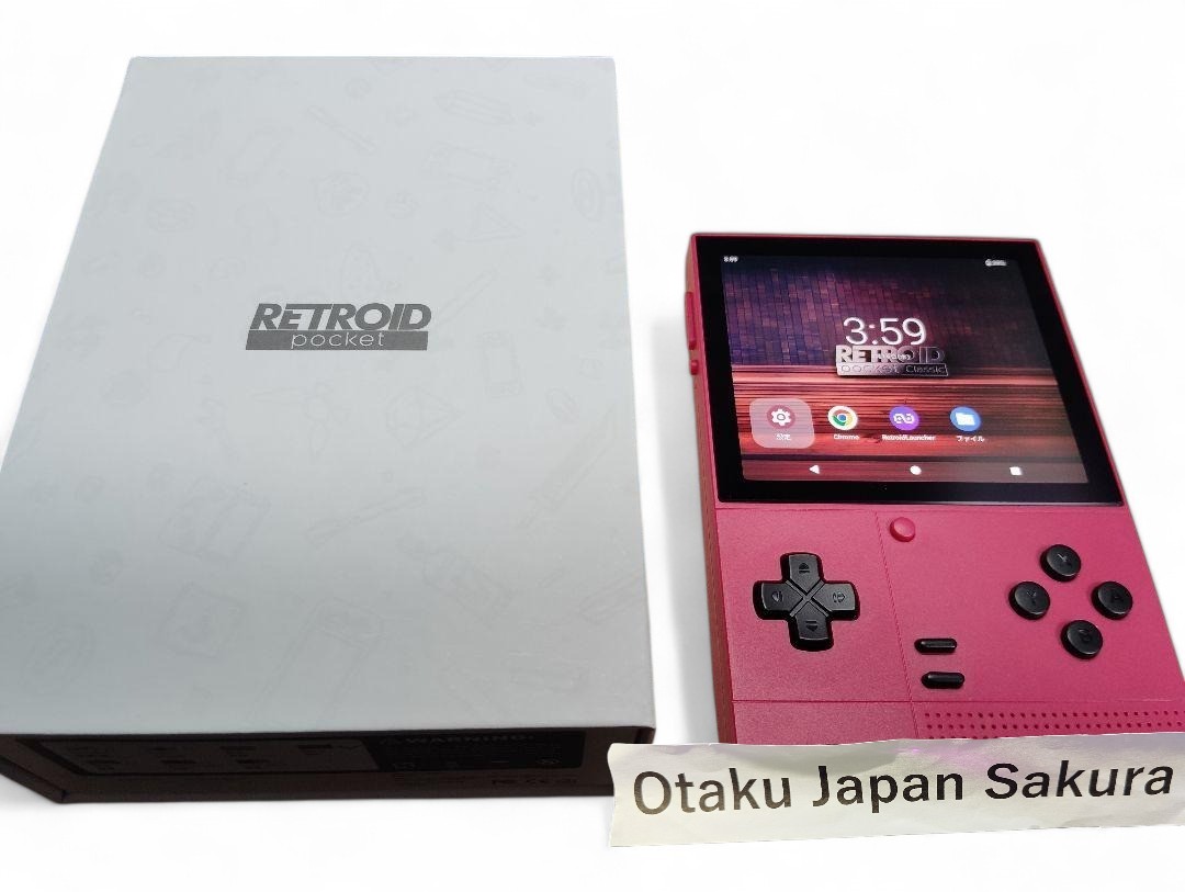 Retroid Pocket Classic Berry 6GB RAM 128GB Handheld Retro Gaming