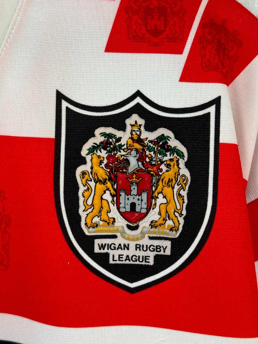 ウィガン ウォリアーズ ラグビーリーグ ホームシャツ 1990/1992