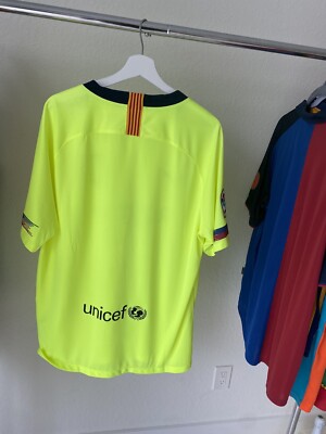 Nike 2018/2019 FC Barcelona Home Soccer Jersey Authentic Size XL