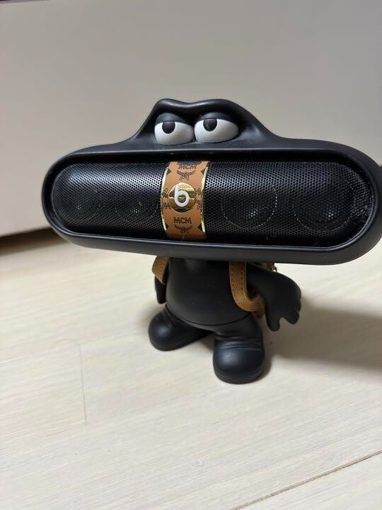 MCM × Beats Bluetooth speaker & stand set rare USED Japan Free