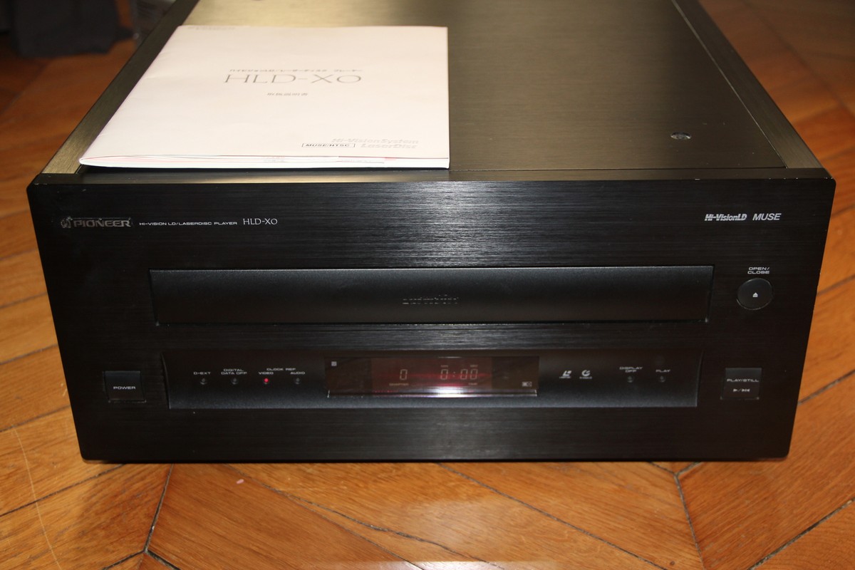 Pioneer HLD X0 Hi Vision Muse Laserdisc LD NTSC Player | eBay