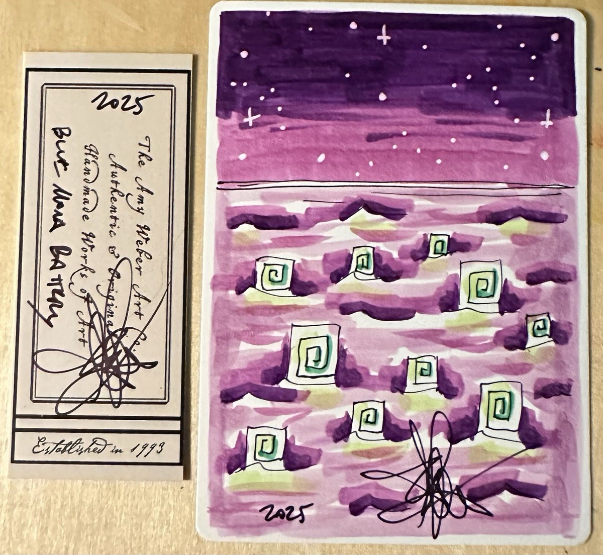 MTG ARTIST PROOF Legends BB Blue Mana Battery AP Sketch Amy WEBER