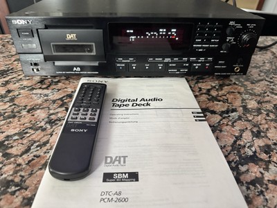 Sony DTC-A8 Professional DAT Deck | For Parts | Box, Remote