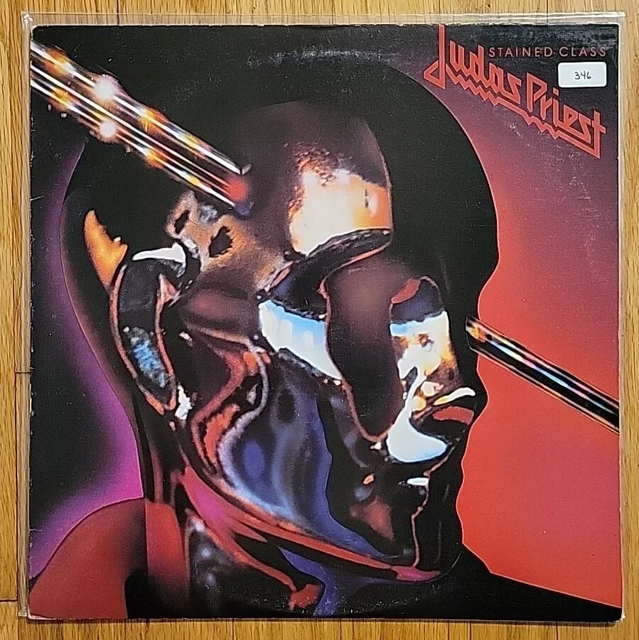 Judas Priest - Stained Class LP Vinyl 1978 US 1st Press Columbia