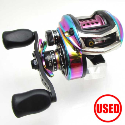 Abu Garcia Revo Elite Aurora 64 Limited Right Baitcast Reel Used