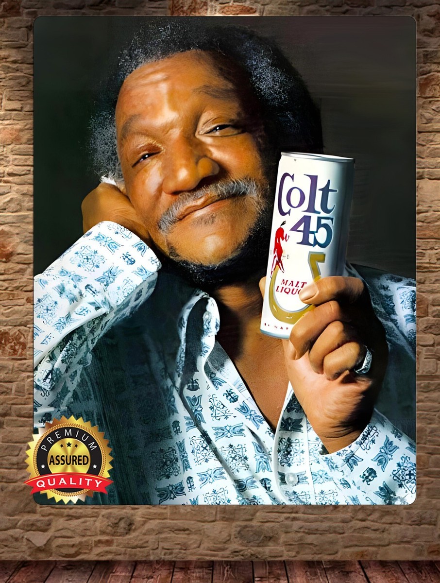 Redd Fox - Colt 45 Malt Liquor - Rare - Metal Sign 11 x 14 | eBay