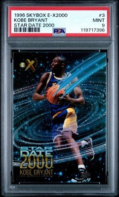 1996 Skybox E-X2000 Star Date Kobe Bryant RC #3 PSA 9 | eBay