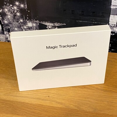 Apple Magic Trackpad Black Multi-Touch Surface Lightning Model 100