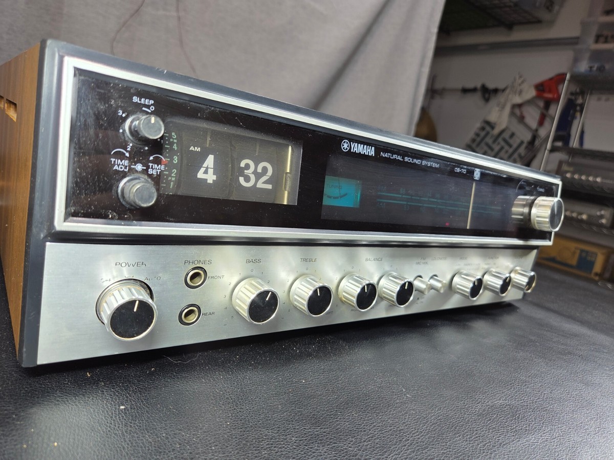 Yamaha CS-70 Vintage Stereo Receiver Super Rare Part Repair VIDEO