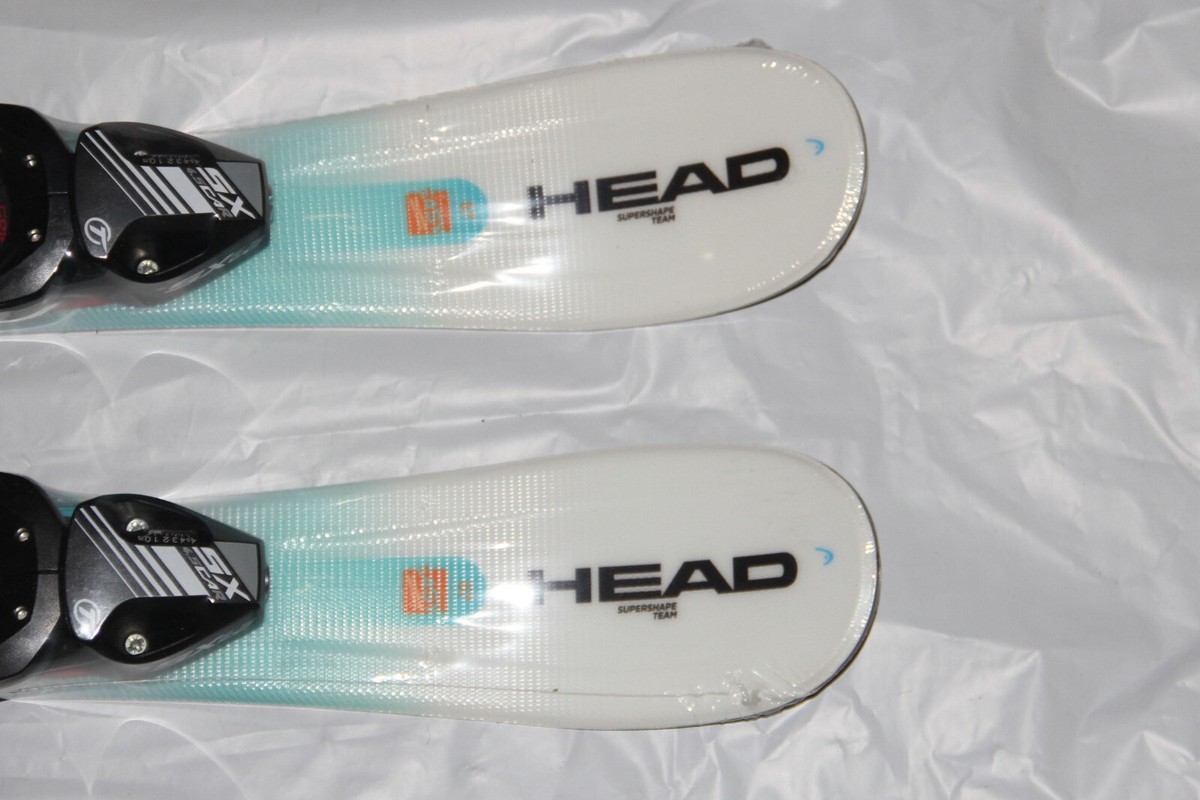 NEW HEAD 67cm kids skis supershape team + adjustable SX 4.5 GW