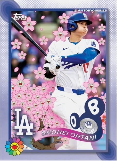 Takashi Murakami MLB World Tour Tokyo Series 2025 Topps Trading