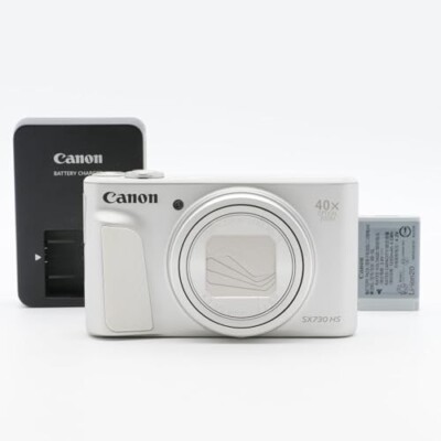 Canon Digital Camera PowerShot SX730 HS Silver 40x 20.3MP Compact