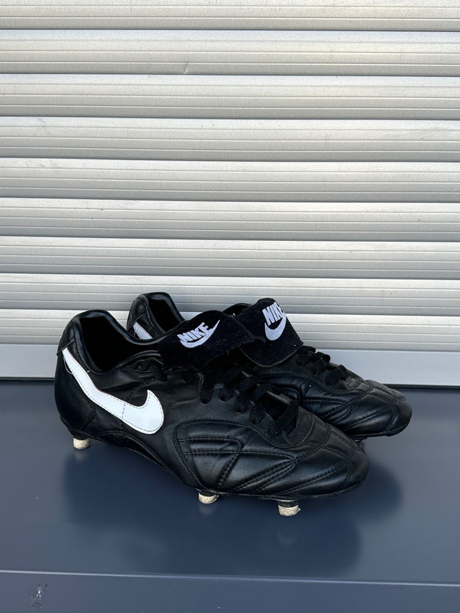 90s RARE 1993 Nike Tiempo Premier ELITE Leather R10 Ronaldinho 7.5