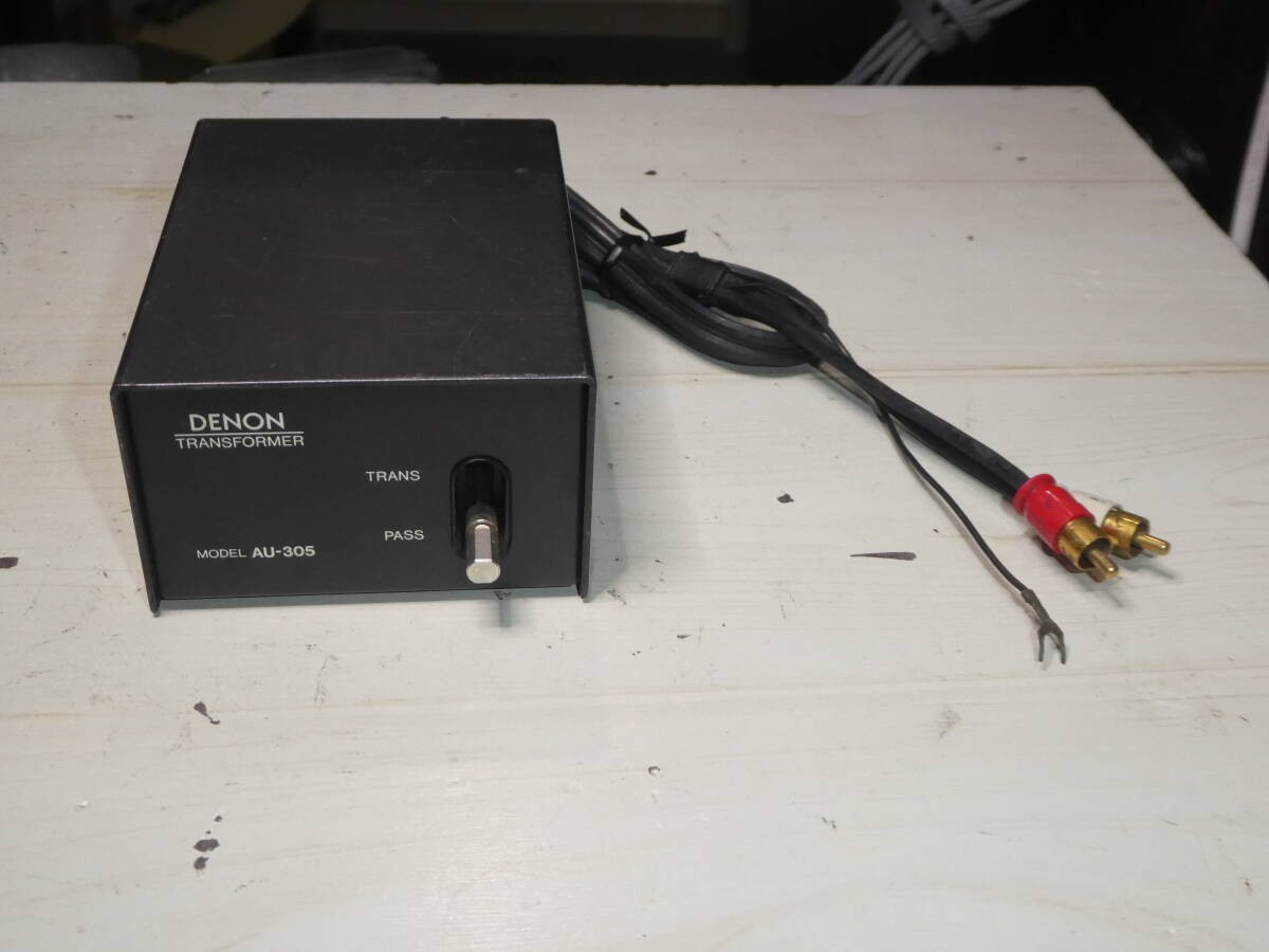DENON AU-305 Step Up Transformer for MC Cartridge Tested | eBay