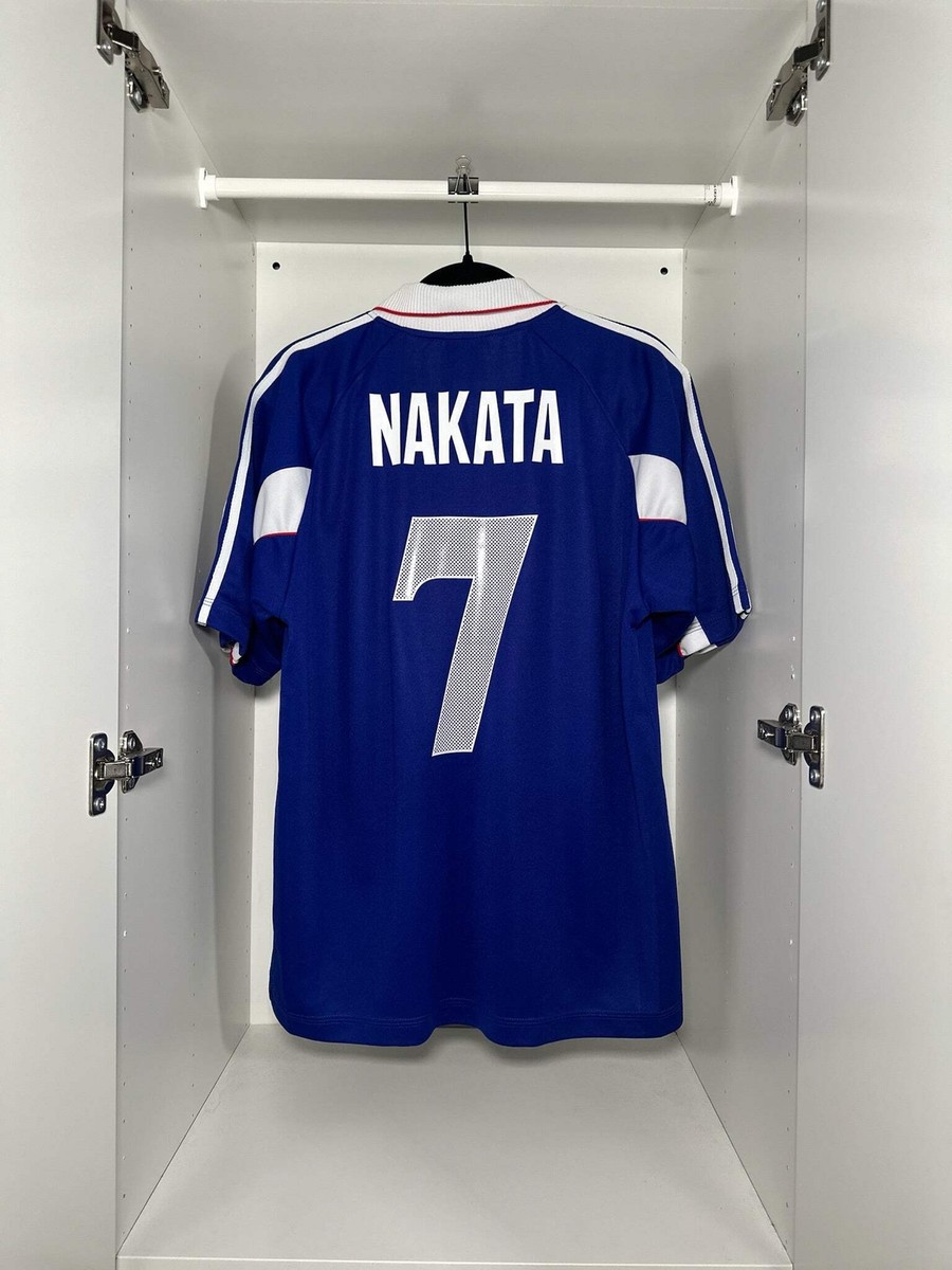 Japan Nakata #7 - adidas - 1999/2000 - HOME Kit | eBay