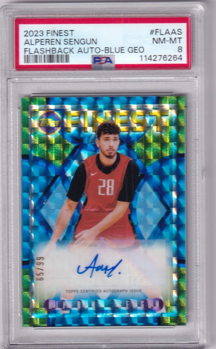 2023-24 Topps Finest - Alperen Sengun #FLA-AS for sale | eBay