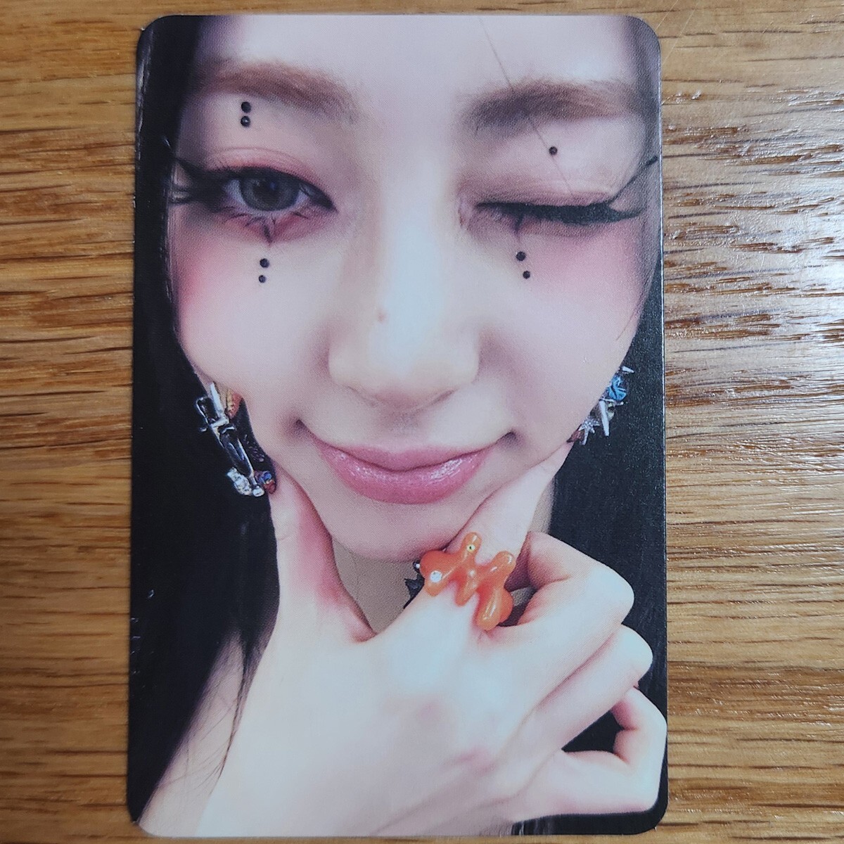 Yunjin Official Photocard Le Sserafim 4th Mini Album Crazy Weverse