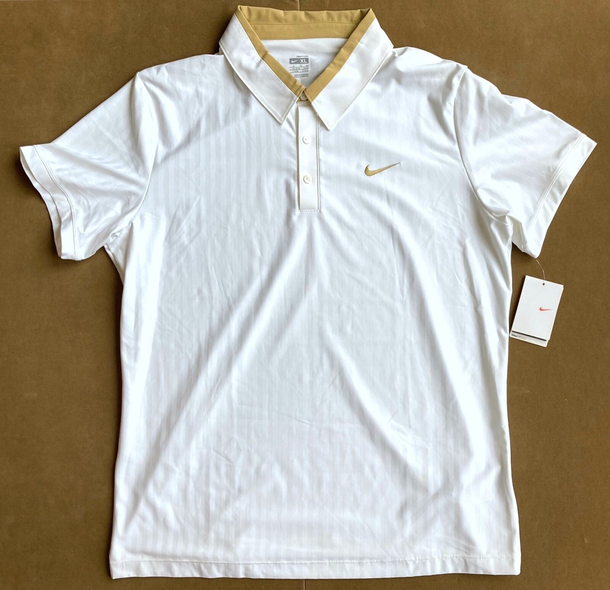 Nike Roger Federer RF 2009 Wimbledon Polo Tennis Shirt ON Vapor