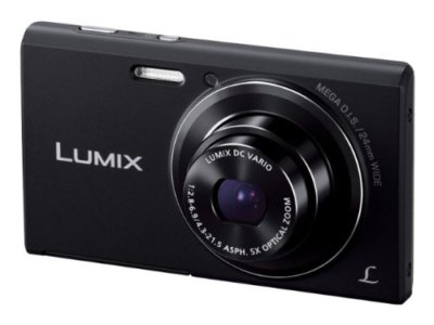 Panasonic Digital Camera Lumix FH10 12.1 MP 5X Black DMC-FH10-K