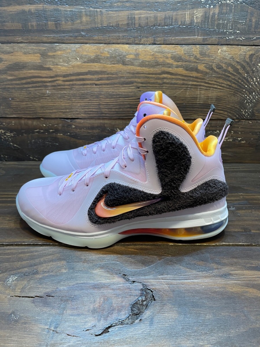 Nike LeBron IX Regal Pink Multi-Color King of LA DJ3908-600 Men's