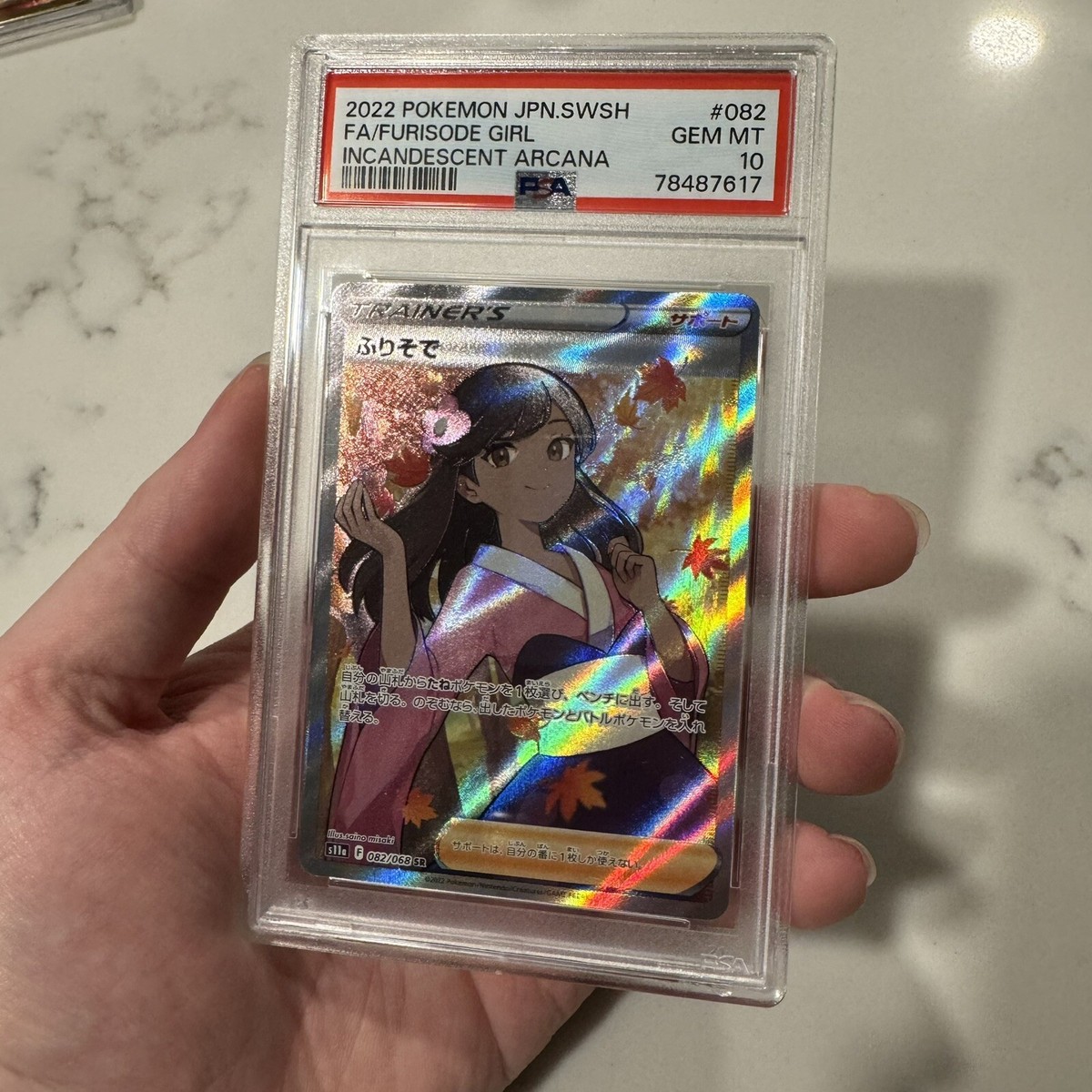 GEM MINT PSA 10 Furisode Girl 082/068 Incandescent Arcana 2022