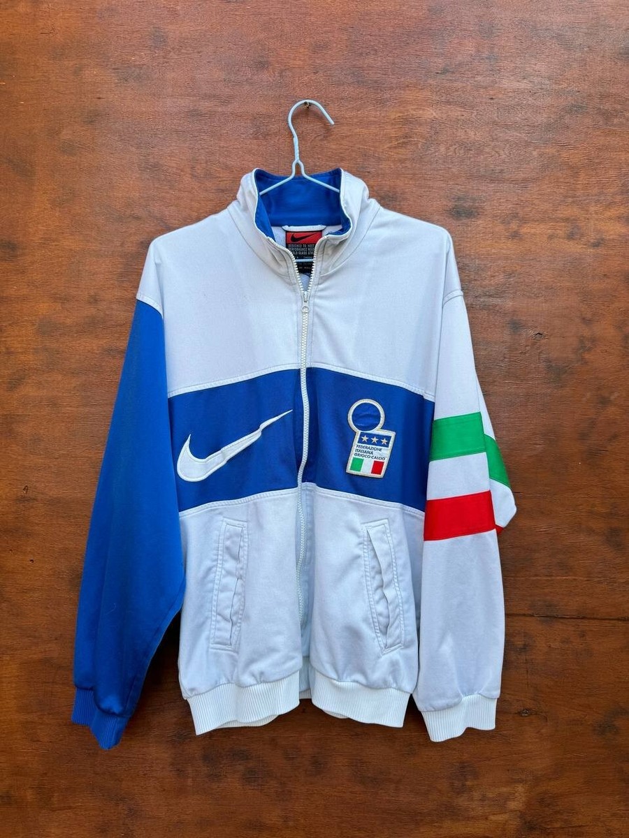 ITALY NATIONAL TEAM 1996/1997 TRAINING FOOTBALL JACKET JERSEY NIKE