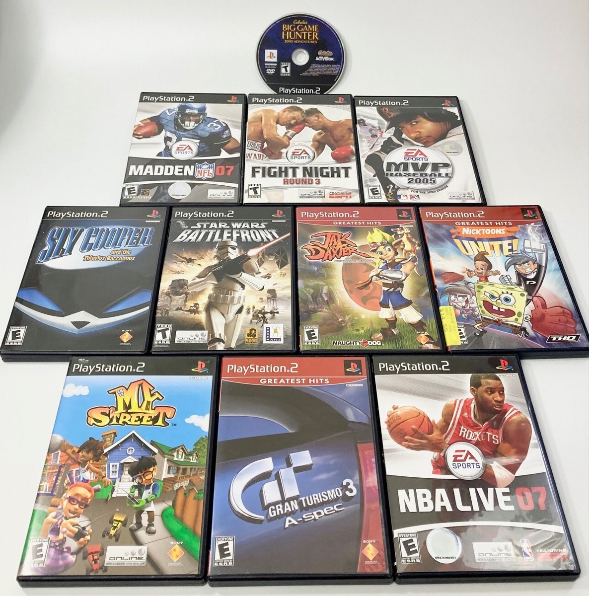 SONY PLAYSTATION 2 PS2 GAMES LOT - YOU CHOOSE - TESTED - NTSC USA