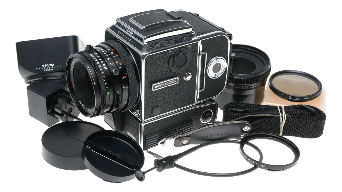 500 ELX Hasselblad camera Planar 2.8/80mm Zeiss T lens film kit | eBay