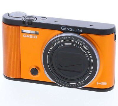 Casio HIGH SPEED EXILIM EX-ZR1600 Digital Camera Orange *good | eBay