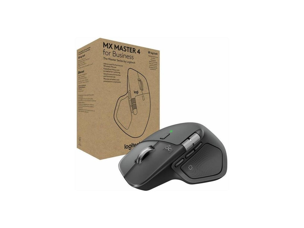 Logitech MX Master 4 for Business, Wireless Mouse with Quiet