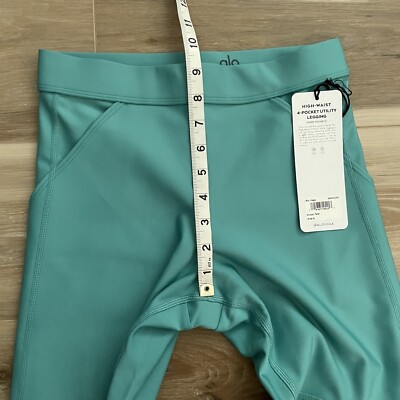 Alo High-Waist Airlift 4 Pocket Utility Legging In Ocean Teal S