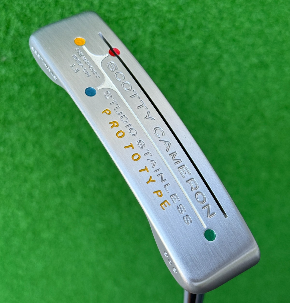 Scotty Cameron Studio Stainless 303 Newport 1.5 Beach Prototype