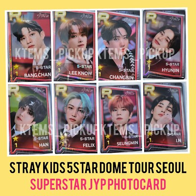 Stray Kids SSJ Superstar JYP photocard 5star dome tour 2023