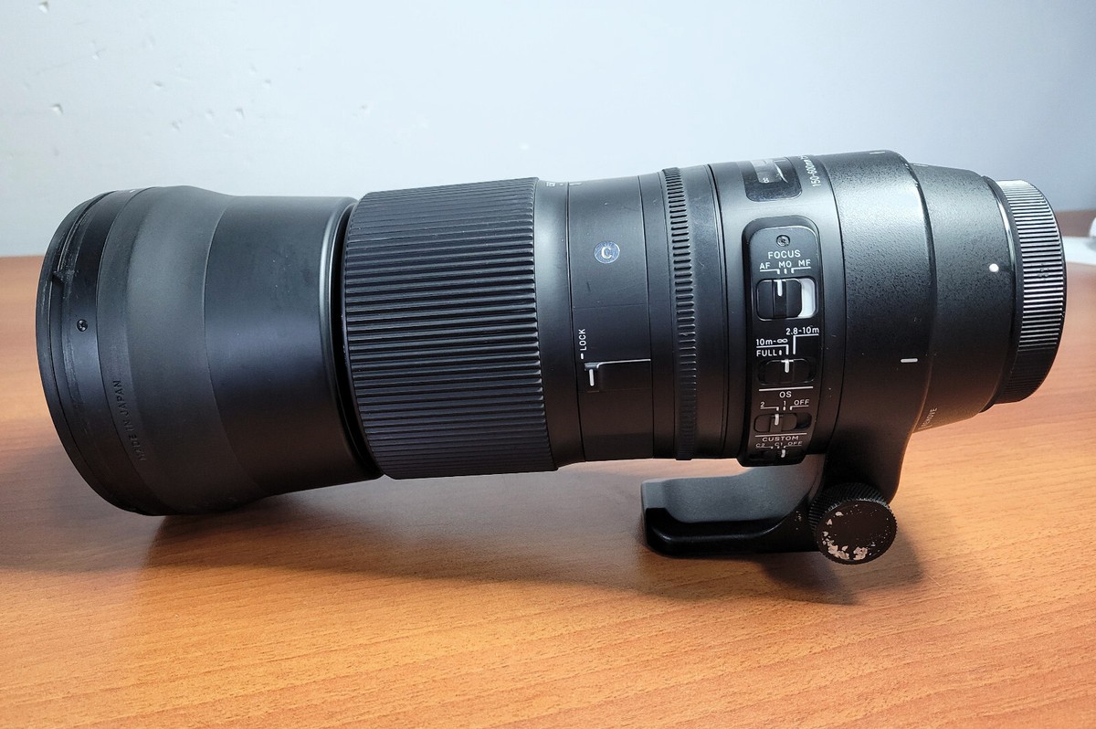 Sigma 150-600mm f5-6.3 DG 95mm Contemporary Lens for Canon EF