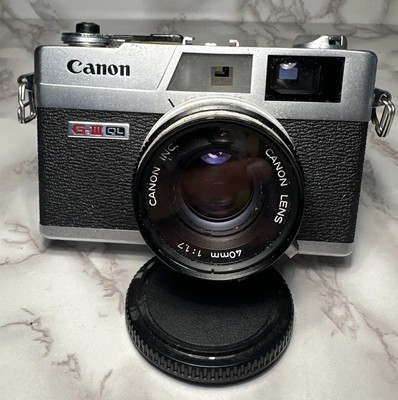 Canon Canonet QL17 GIII G3 40mm f1.7 Rangefinder Camera From JAPAN