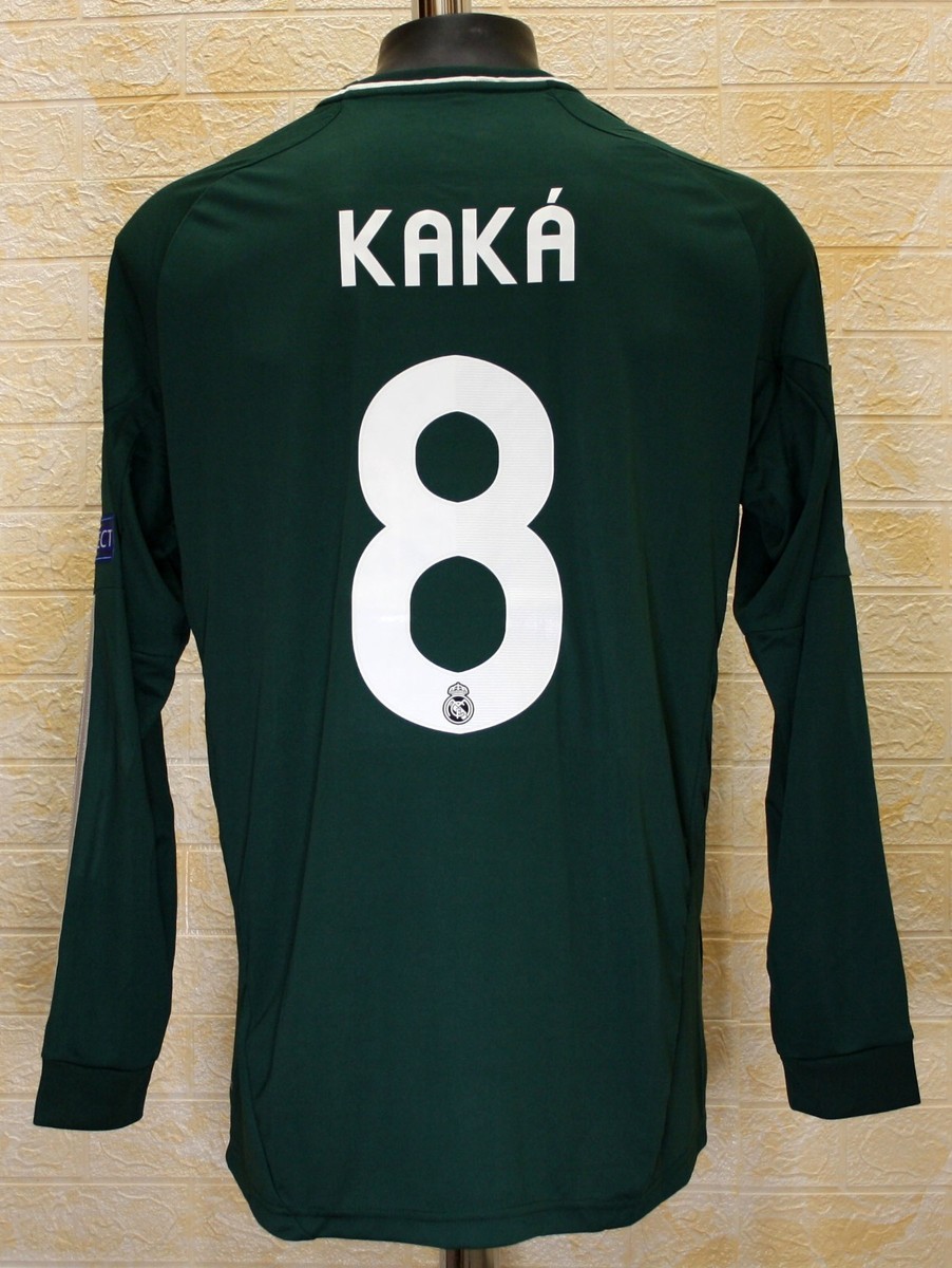 Real Madrid 2012-2013 UEFA CL third jersey Kaká #8 | eBay
