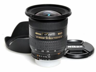 Nikon AF Nikkor 18-35mm F3.5-4.5 D ED Wide Angle Zoom Lens