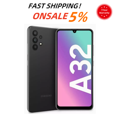 NEW Samsung Galaxy A32 5G A326U 64GB Prism Black Unlocked AT&T T