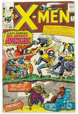 The X-Men #9 (Marvel Comics January 1965) for sale online | eBay