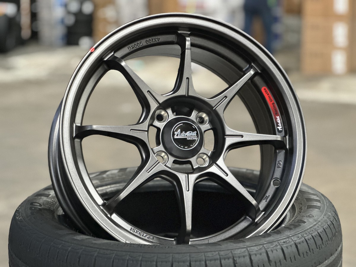 New 15x6.5J Advanti MI526 Wheel 4x100 (4 PC) HONDA TOYOTA MAZDA