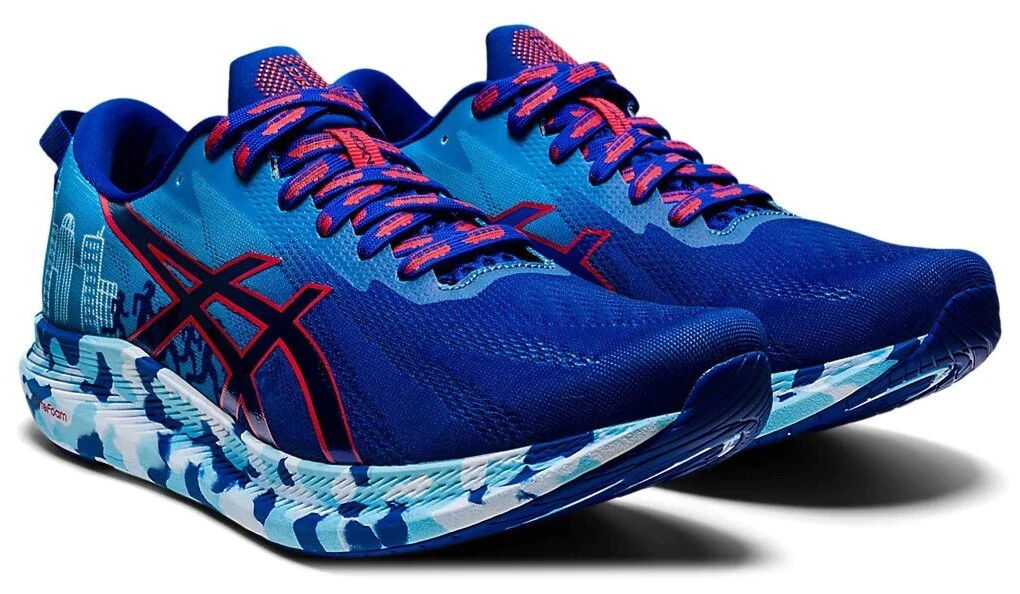 11.5, 12~ ASICS Gel Noosa Tri-13 Boston Marathon Blue Red Running