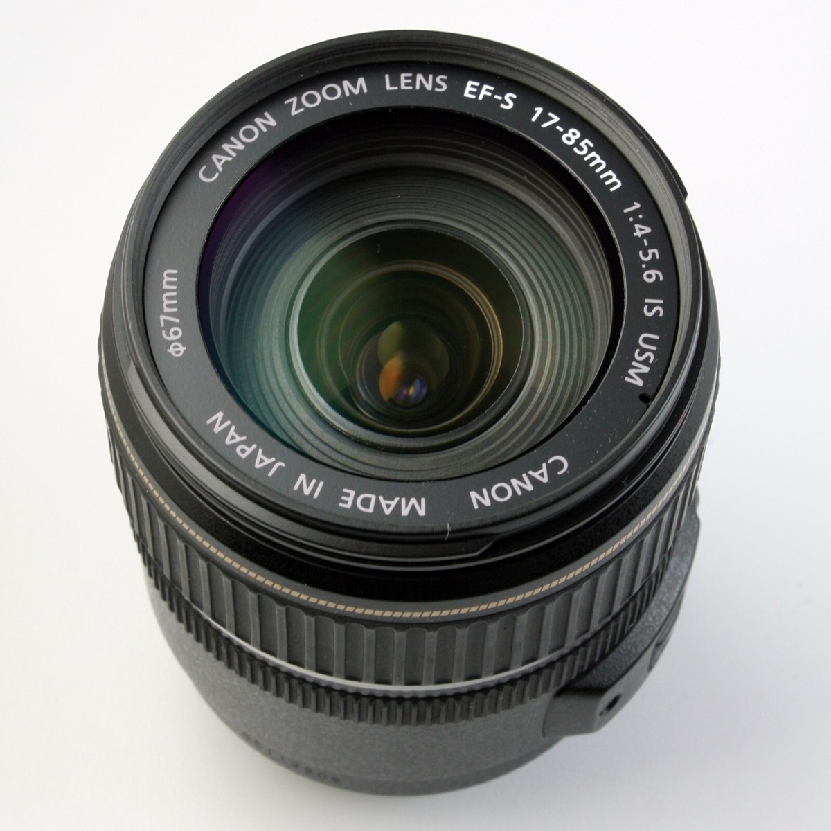 Canon - EF-S 17-85mm f/4-5.6 IS USM Zoom Lens + Caps - Ultrasonic