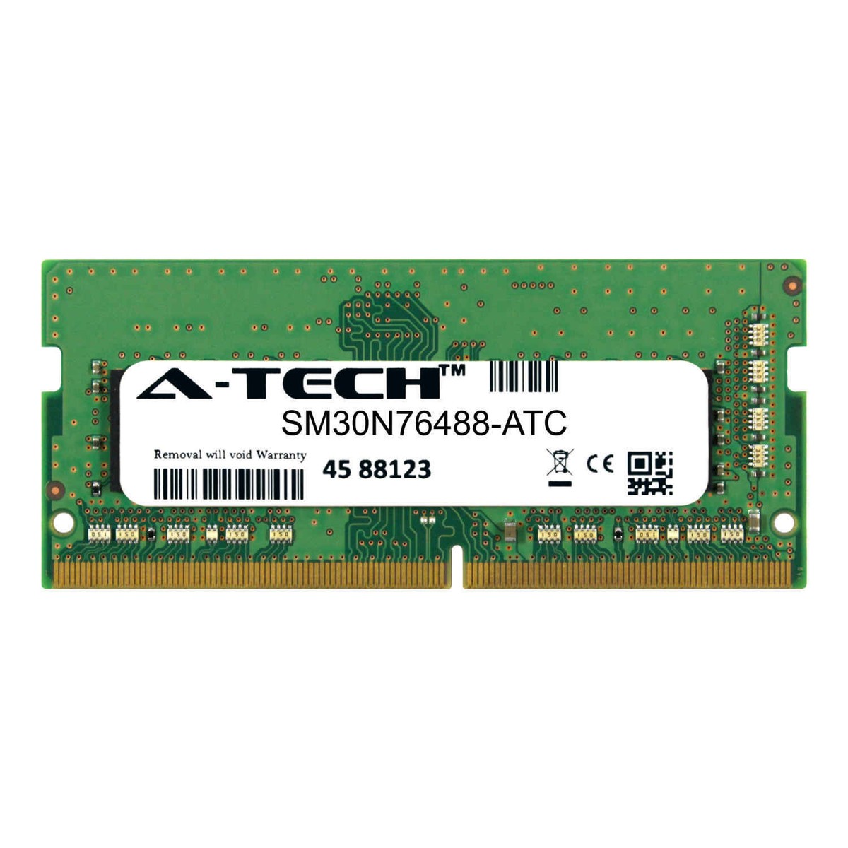 8GB DDR4 2666MHz PC4-21300 SODIMM (Lenovo SM30N76488 Equivalent