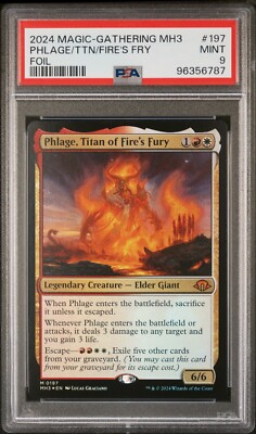 MTG Phlage, Titan of Fire's Fury FOIL Modern Horizons 3 (MH3) #197