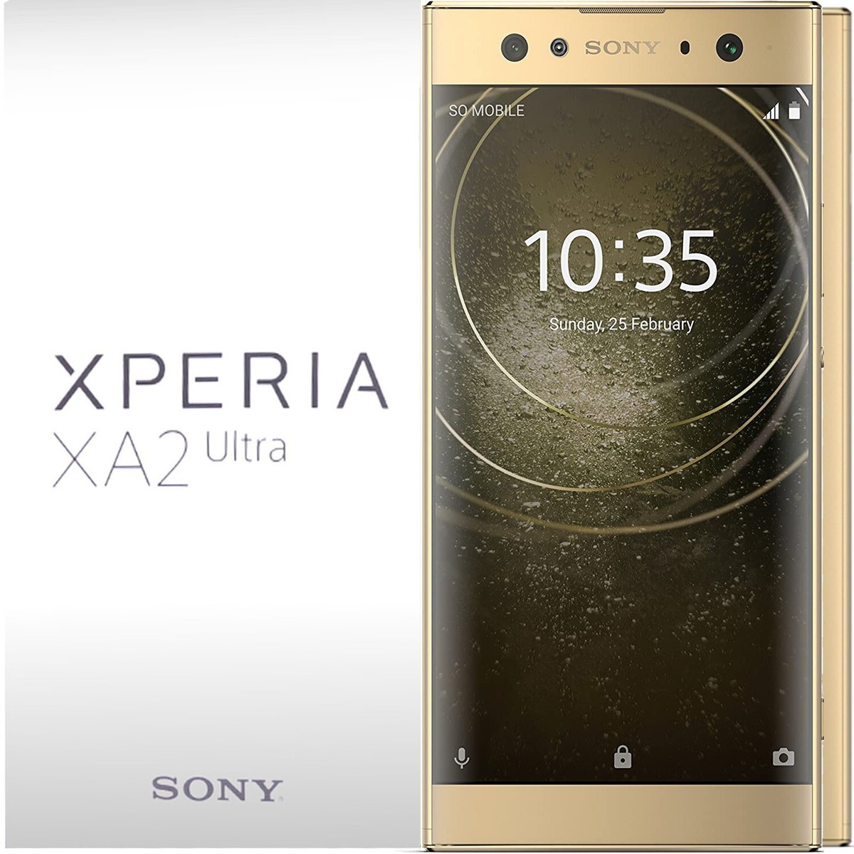Sony Xperia XA2 Ultra 4G/LTE Gold 64GB + 4GB Dual-SIM Unlocked GSM